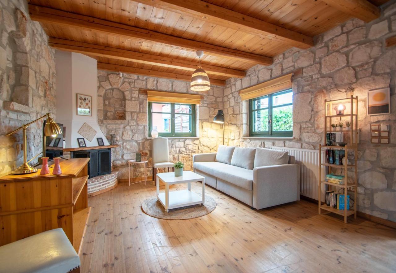 Vasilikí Valory'S House - The Stone Houseヴィラ エクステリア 写真